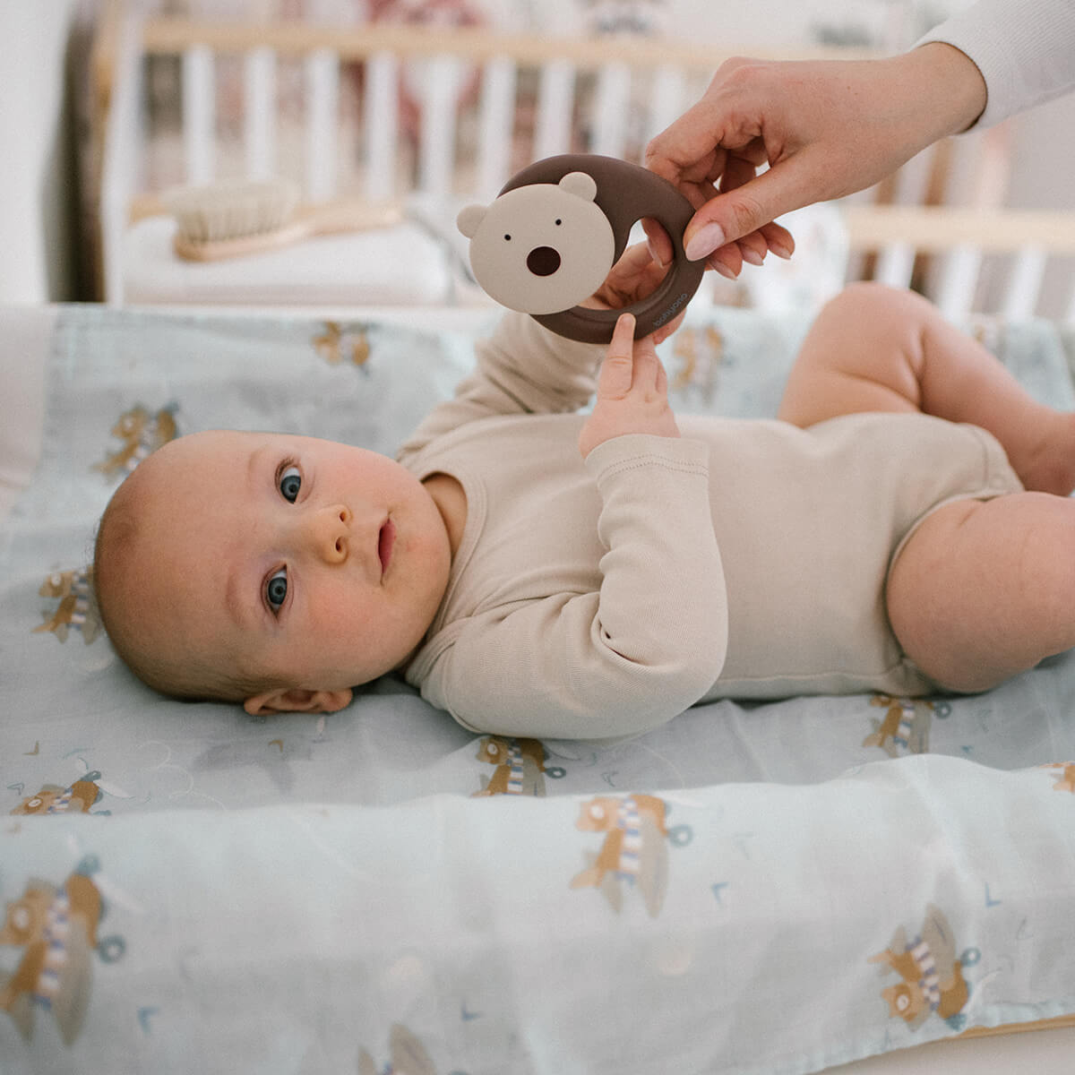 pieluszki bambusowe naturalne 3 szt.